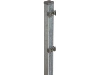 Stĺpik s upínacími platničkami 100 cm, pozinkovaný