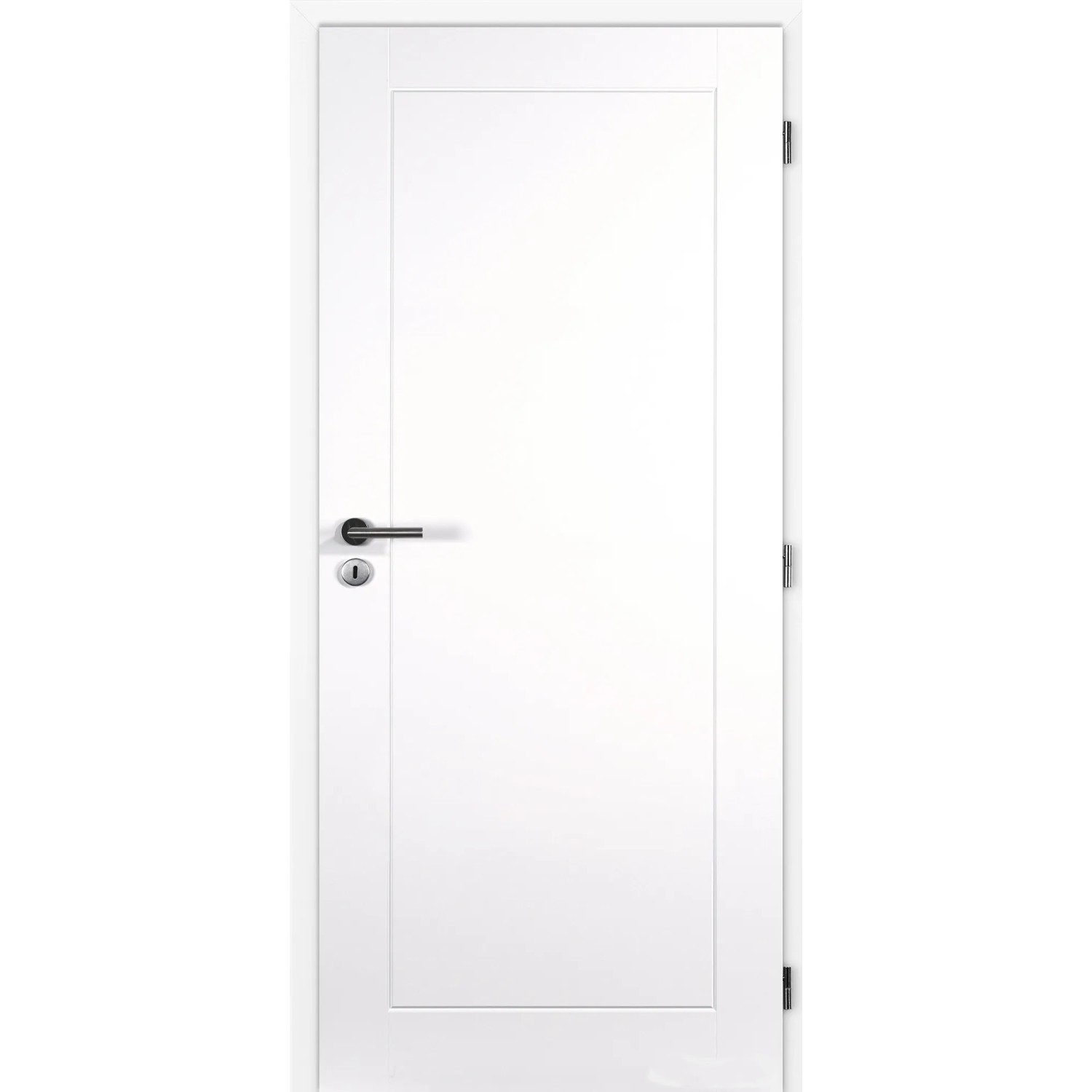 E-shop DOORNITE Profilované interiérové dvere TAMPA plné, lakované biele, 60 P