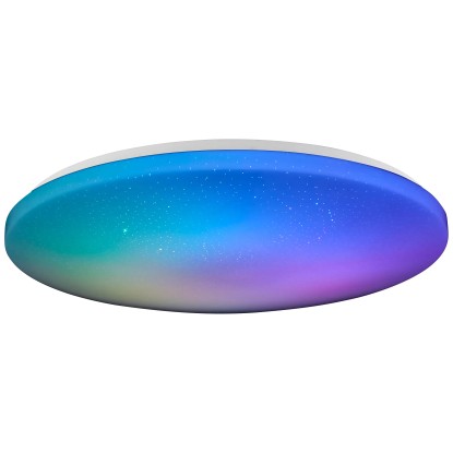 Brilliant LED stropné svietidlo Leonie 42W, 4500lm, 3000-6500K, RGB, pr. 49x7 cm