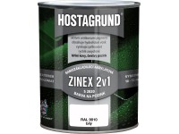 Hostagrund Farba na pozink 2v1 Zinex S2820 RAL 9010 biela 600 ml