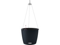 Lechuza Kvetináč Nido Cottage 28 čierny, 230 x 270 x 270 mm
