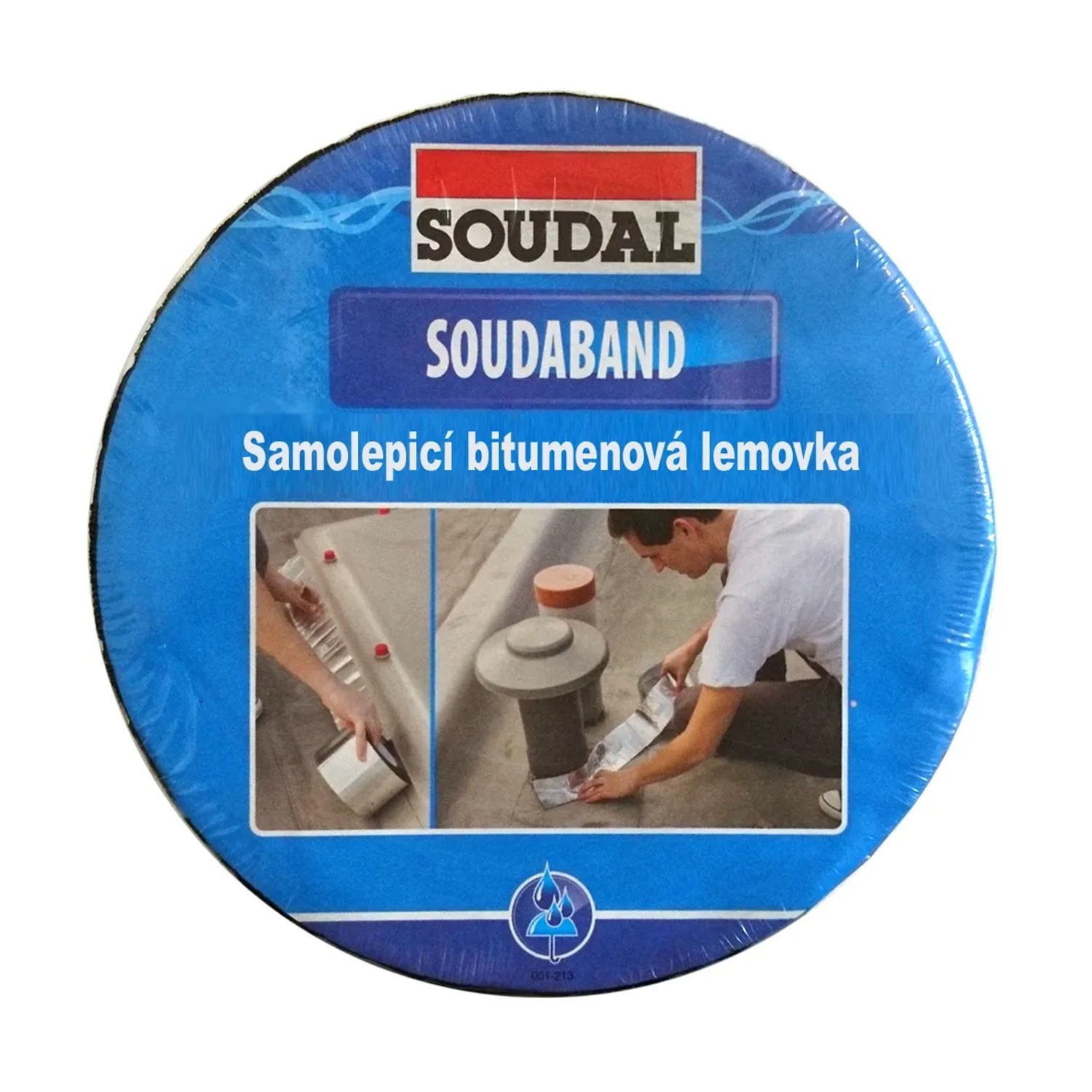 E-shop SOUDAL Samolepiaca bitúmenová lemovka SOUDABAND graphit 10 cm x 10 m