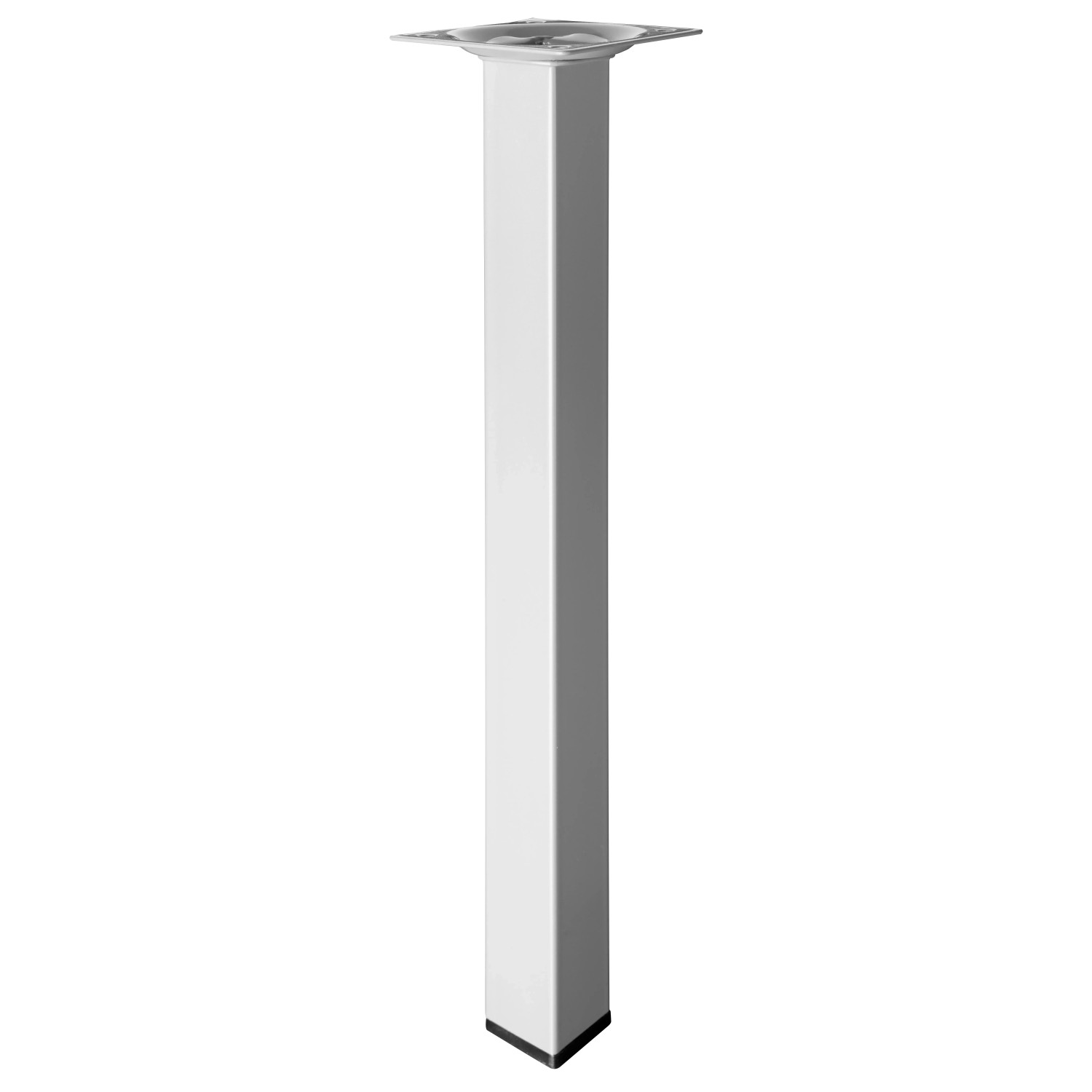 E-shop Hettich Nábytková noha hranatá, hliník, 25 x 25 x 300 mm