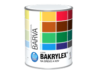 BAKRYLEX Farba na drevo a kov V2066 Univerzál lesk 1000 biela 700 g
