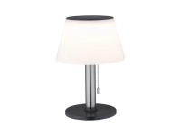 Paulmann Solárna LED lampa Lillesol IP44 3000K 45lm, nerez/biela, pr. 20 x 28 cm Paulmann Solárna LED lampa Lillesol IP44 3000K 45lm, nerez/biela, pr. 20 x 28 cm