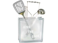 Fuchs Design Deko luxfera Clear View mliečne sklo, biela, 19,8 x 19,8 x 8 cm