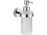 tesa Nástenný dávkovač mydla Smooz, chróm, 200 ml