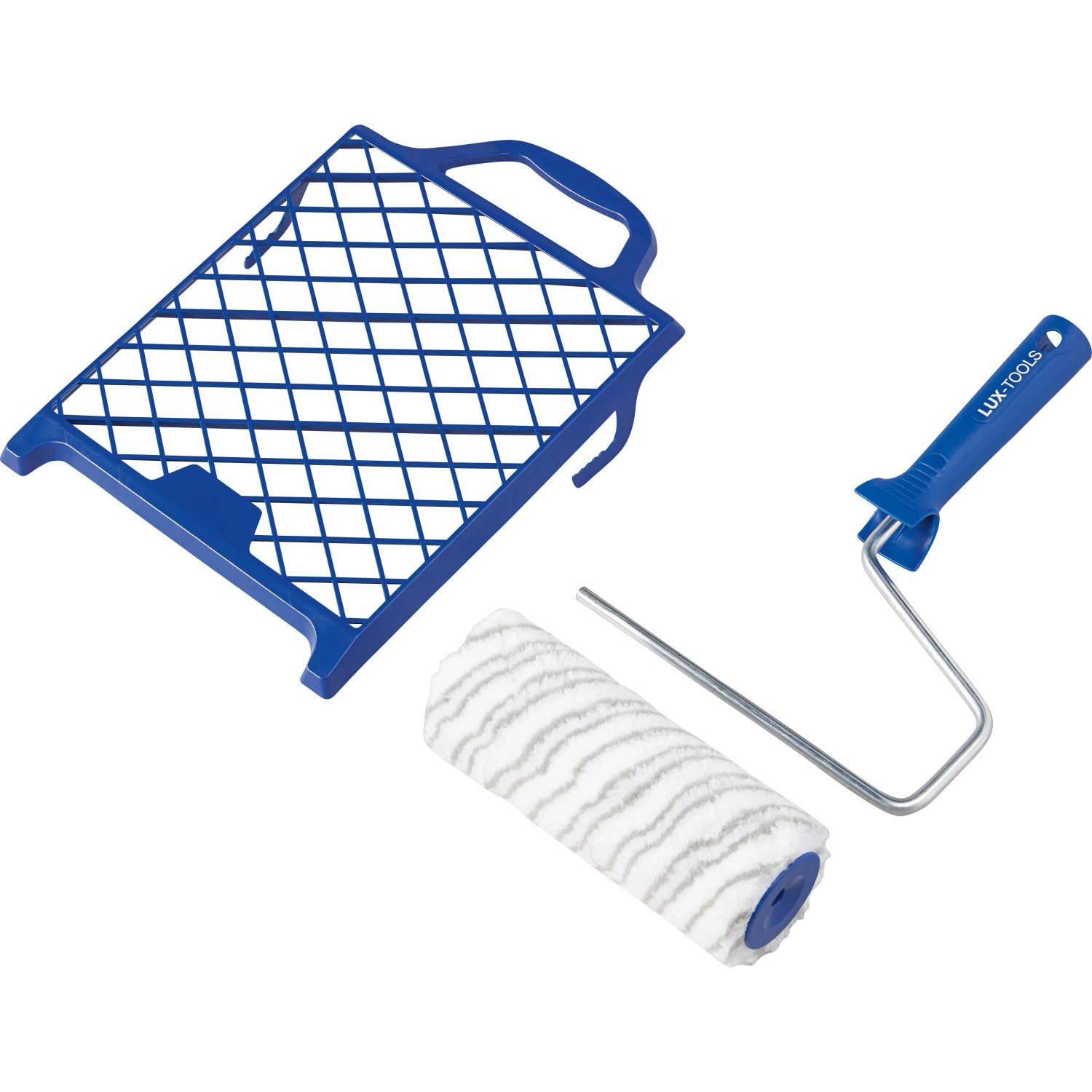 E-shop LUX-TOOLS Maliarska sada na vodou riediteľné farby hladké povrchy, 18cm, 3dielna