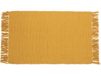 OBI Bavlnený koberec Uni horčicový 50 x 80 cm