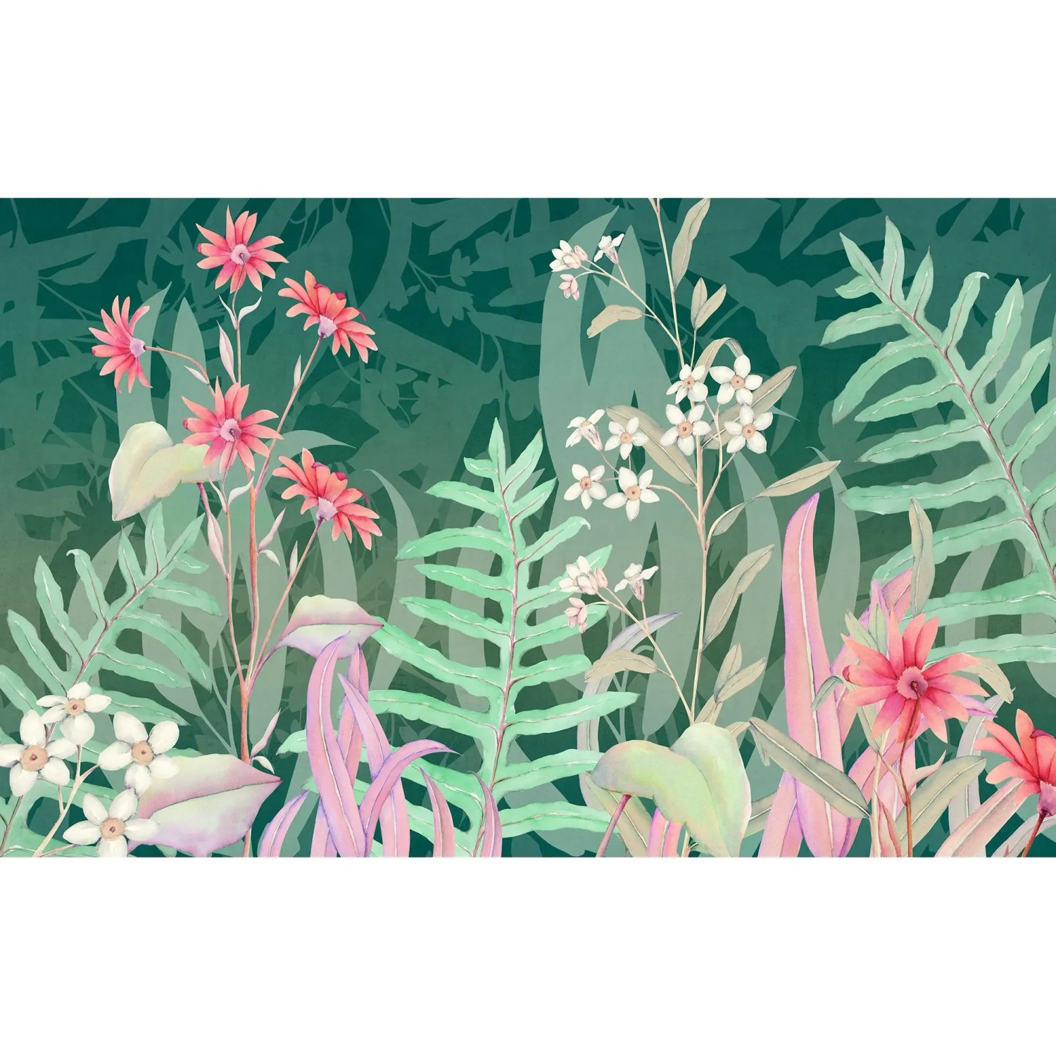 E-shop Komar Vliesová fototapeta The Flower Duet 400 x 250 cm