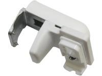 Gardinia Upínací držiak z plastu pre sadu plisé A, biely