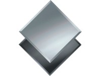 Fazetované zrkadlo, sklo na skle Balta