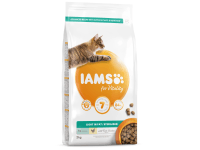 IAMS Granule pre mačky LITHT IN FAT/STERILISED s čerstvým kuracím 2 kg