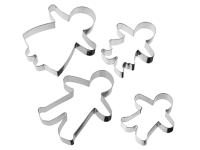 Vykrajovátka Zenker Postavičky 2ks, biely plech