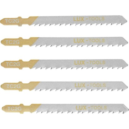 LUX Listy priamočiarej píly na drevo upínanie T 75 mm hrubé