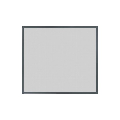 Rám na okna s ochrannou sieťou proti hmyzu, antracitový, max. 120 x 140 cm