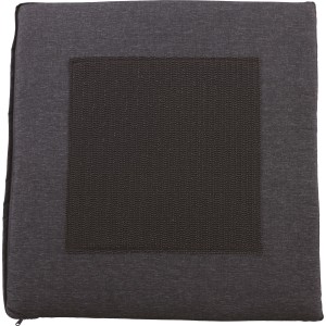 Čierny sedák pre OBI lounge súpravu Springtown, polyester, 70x70 cm.