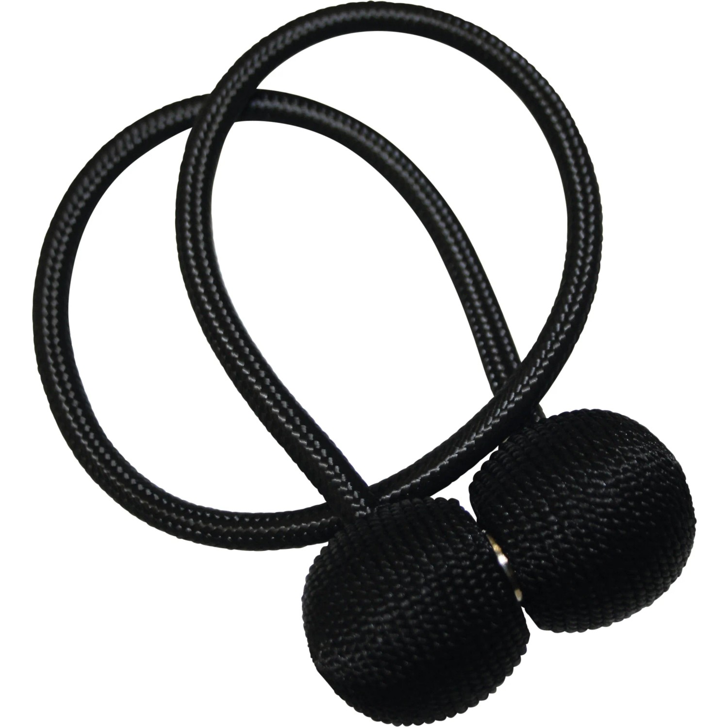 E-shop Gardinia Riasiaca spona Flex-S s magnetom, čierna, 2 ks