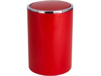 Wenko Kozmetický odpadkový kôš s výkyvným vekom Inca, červená, 5 l