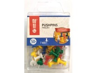 Bondecor Farebné pripináčiky na tabule, 50 ks