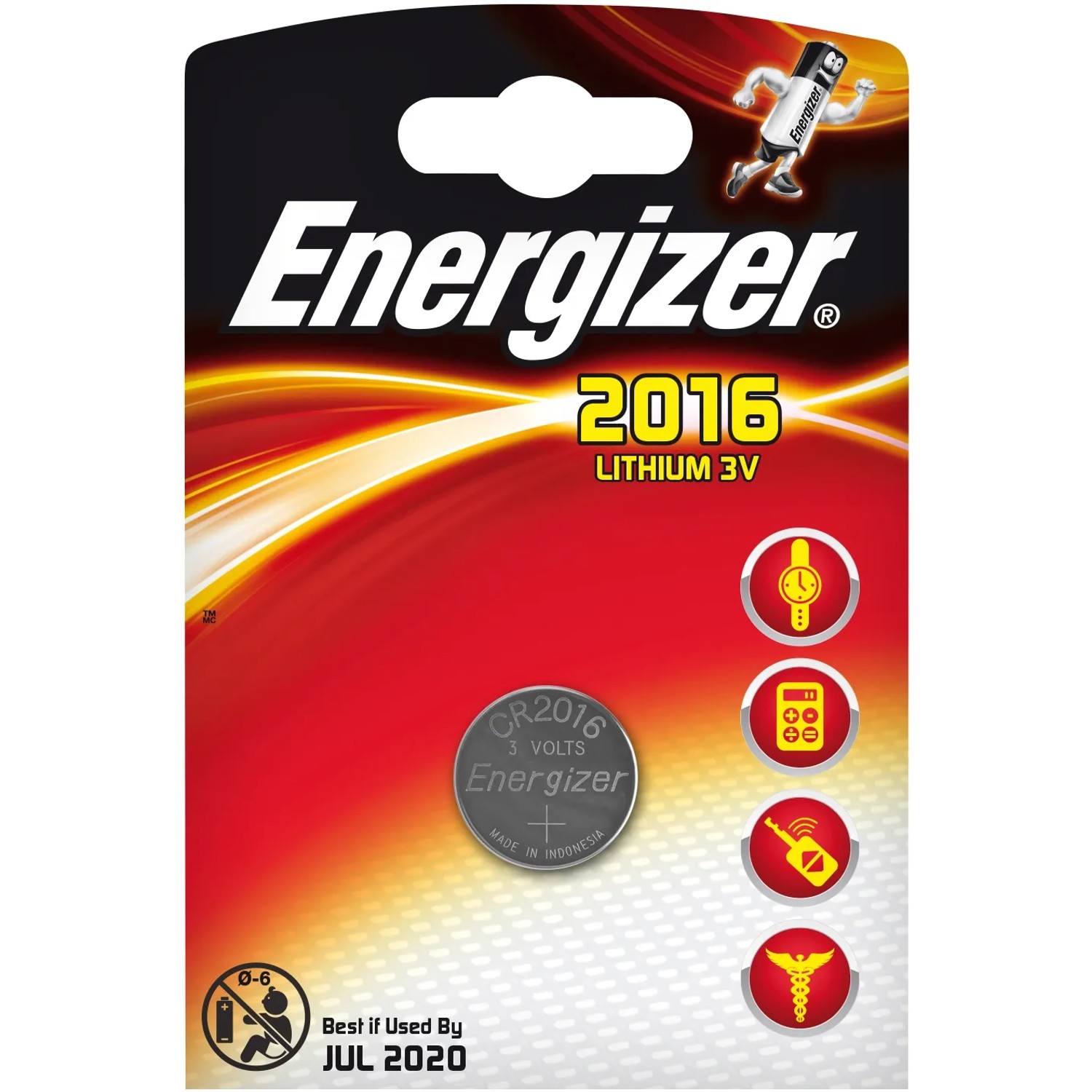 E-shop Energizer Batéria CR2016 lítiová gombíková, 1 ks