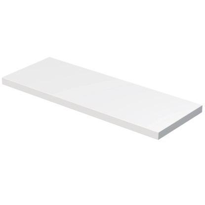 INTEDOOR Umývadlová doska BEE bez výrezu, š. 140 cm, biela mat
