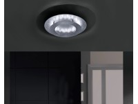Paul Neuhaus Stropné LED svietidlo Nevis, 18 W, železo, strieborná, pr. 40 cm