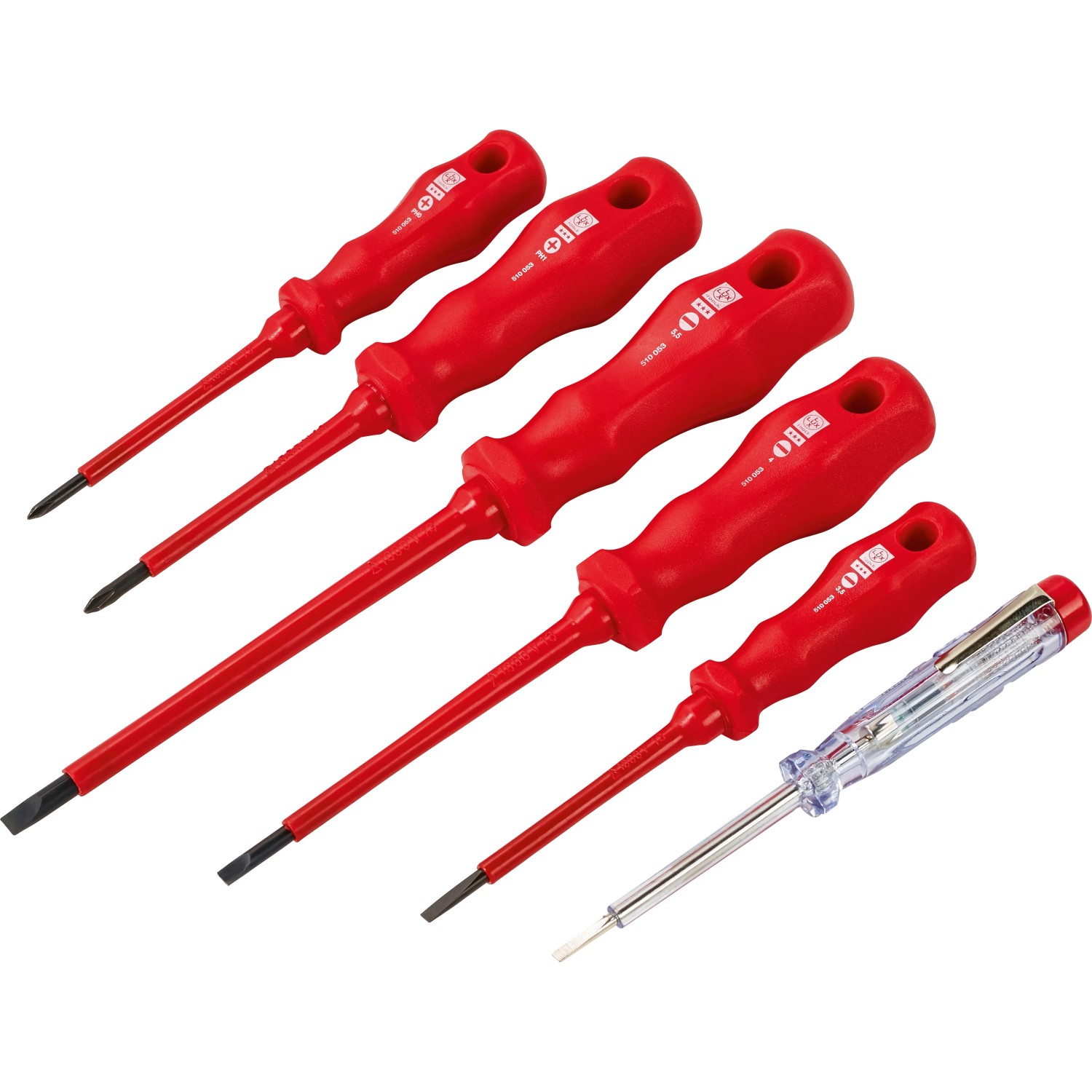 E-shop LUX-TOOLS Súprava skrutkovačov 1000 V Classic, 6 ks