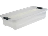 Keeeper Úložný box Cornelia 79,5 x 39,5 x 17 cm, 33 l, priehľadný