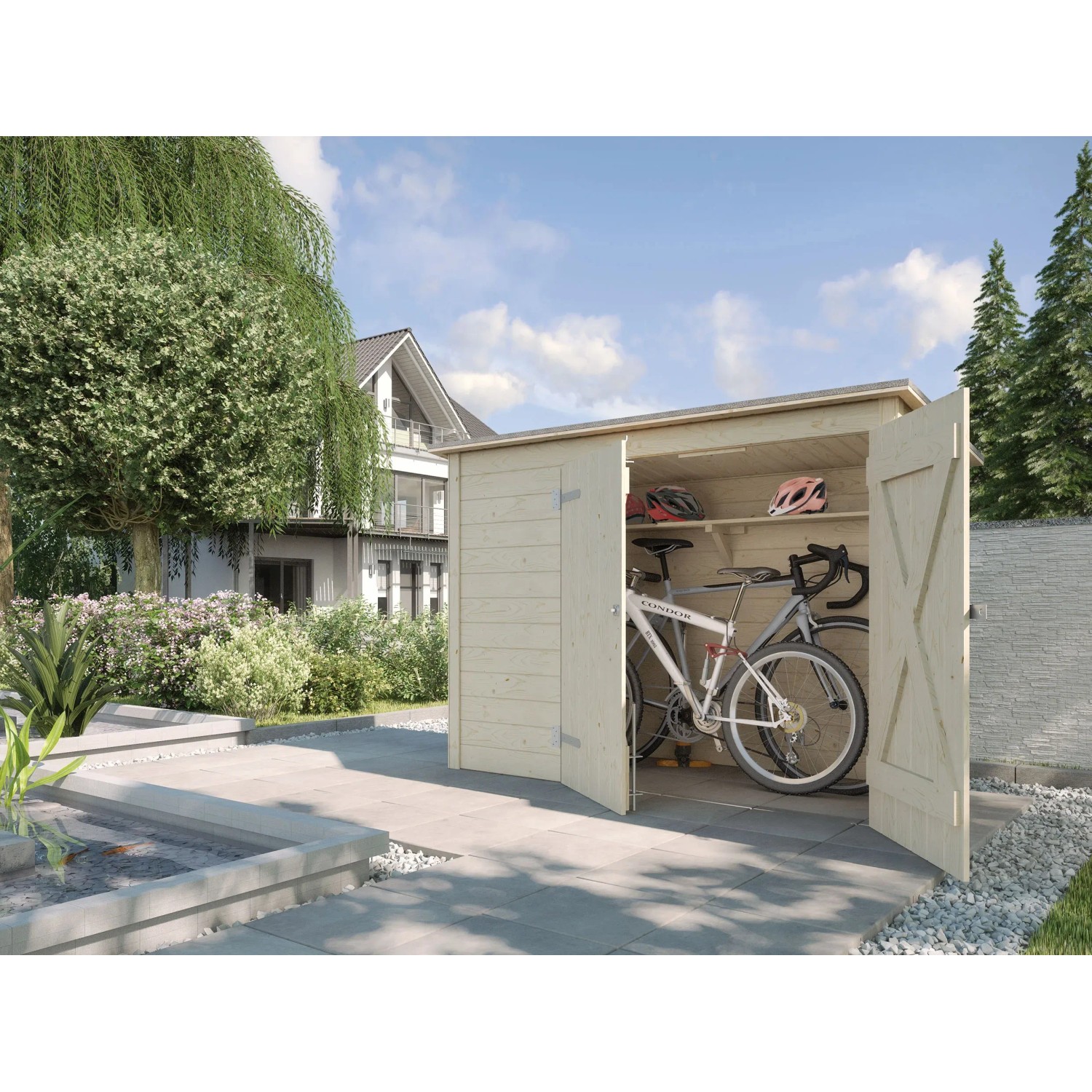 E-shop Weka Box na bicykle 208 cm x 84 cm