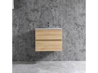 Sanotechnik Umývadlová skrinka s umývadlom Corbo, javor, 60 cm