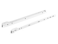 Hettich Pojazdová lišta pre zásuvky, biela, 45 cm