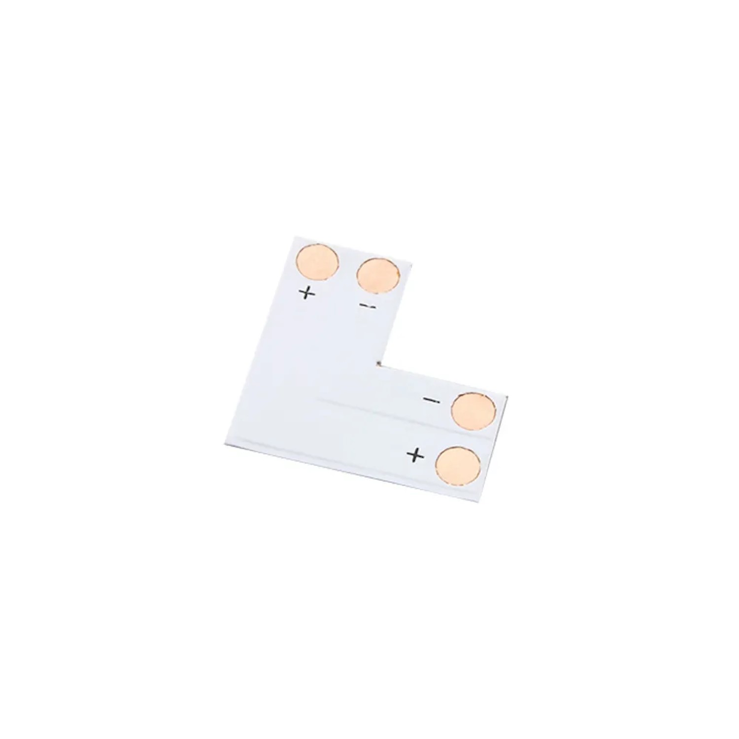 E-shop FK Technics Spájkovacia rohová spojka pre jednofarebné LED pásky 10 mm