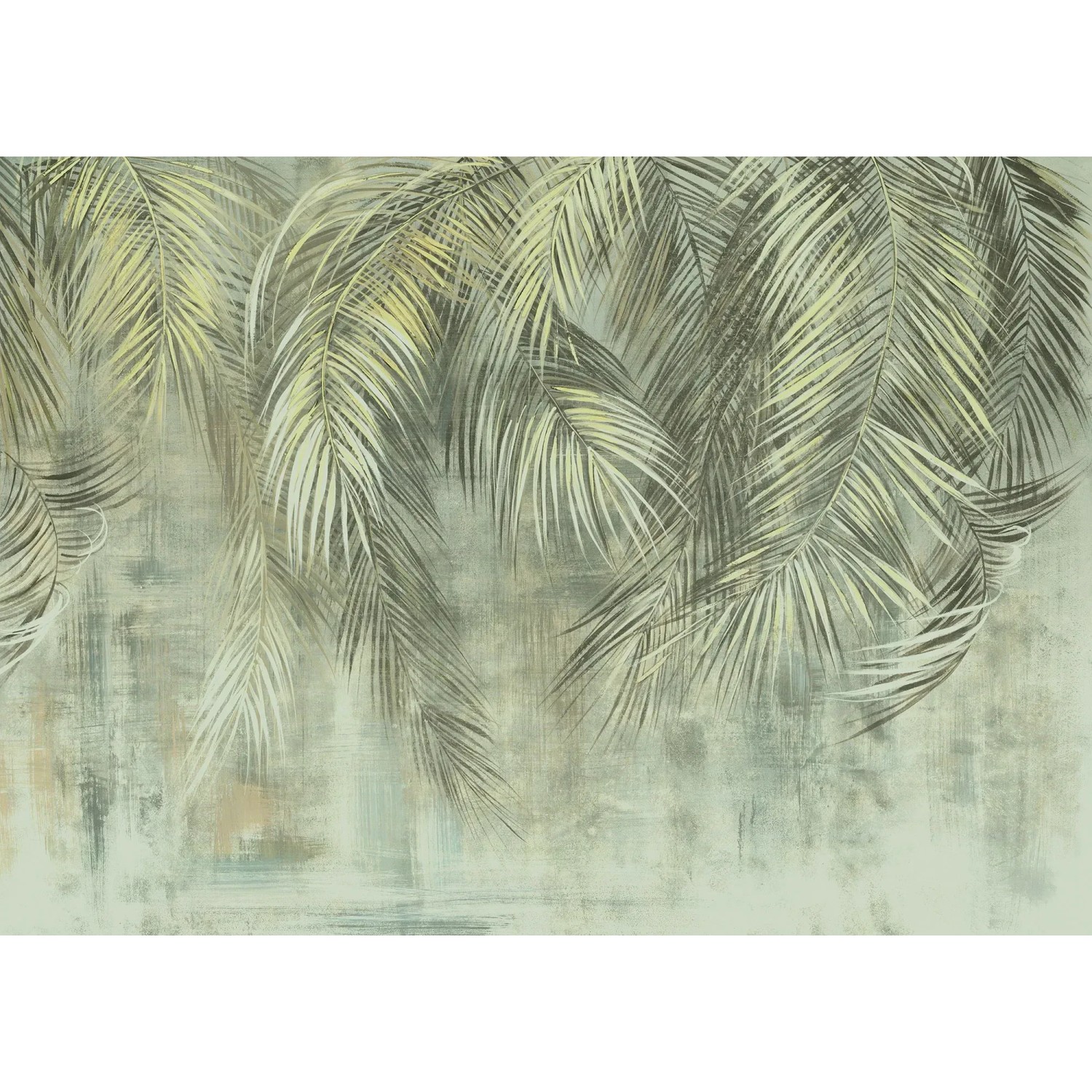 E-shop Komar Vliesová fototapeta Palm Fronds 350 x 250 cm