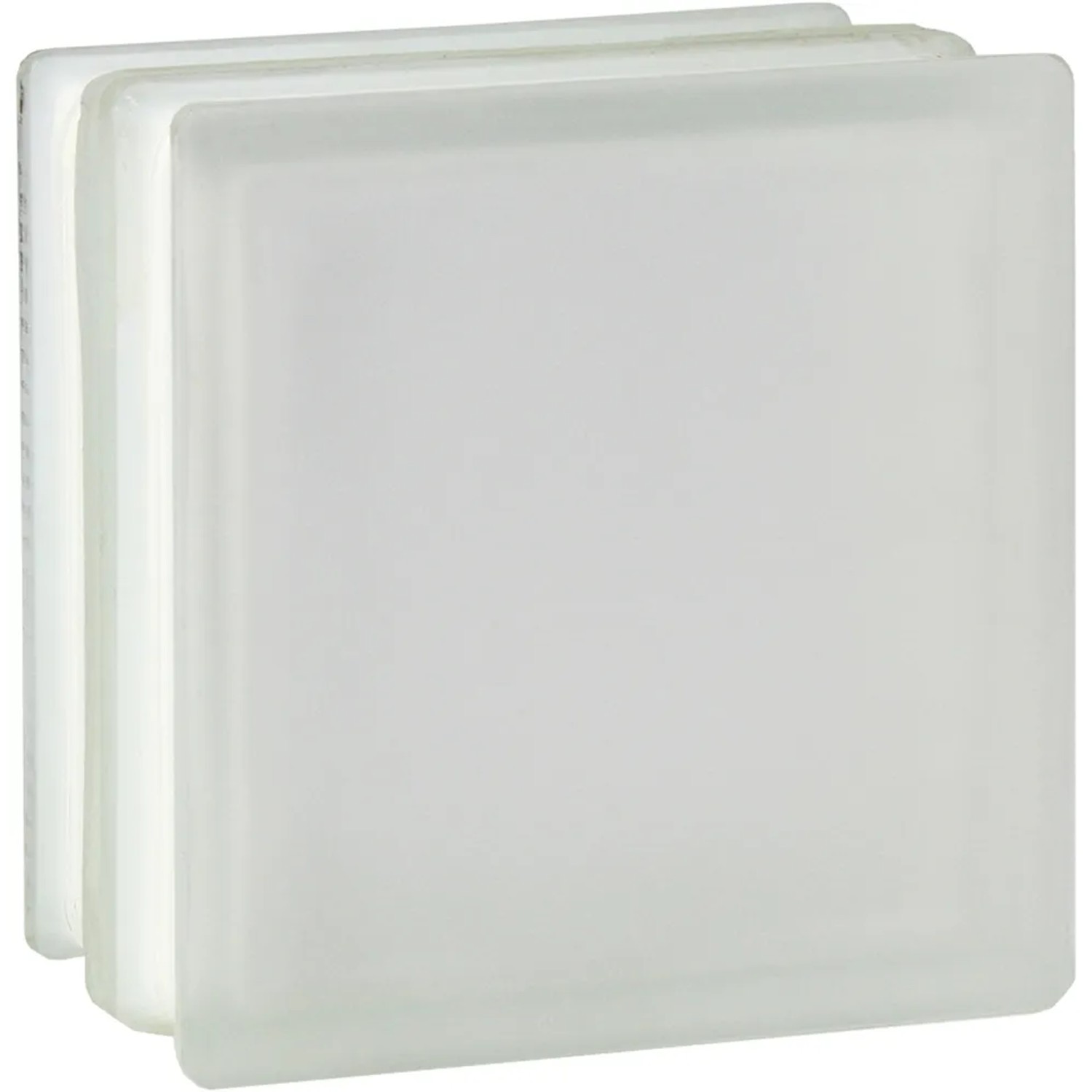 E-shop Fuchs Design Protipožiarna luxfera Clear View mlč. sklo, biela, 19 x 19 x 10 cm