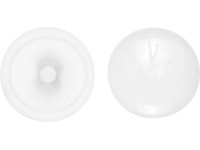 Plastová krytka na skrutky PZ3 biela pr. 14 mm, 30 ks Plastová krytka na skrutky PZ3 biela pr. 14 mm, 30 ks