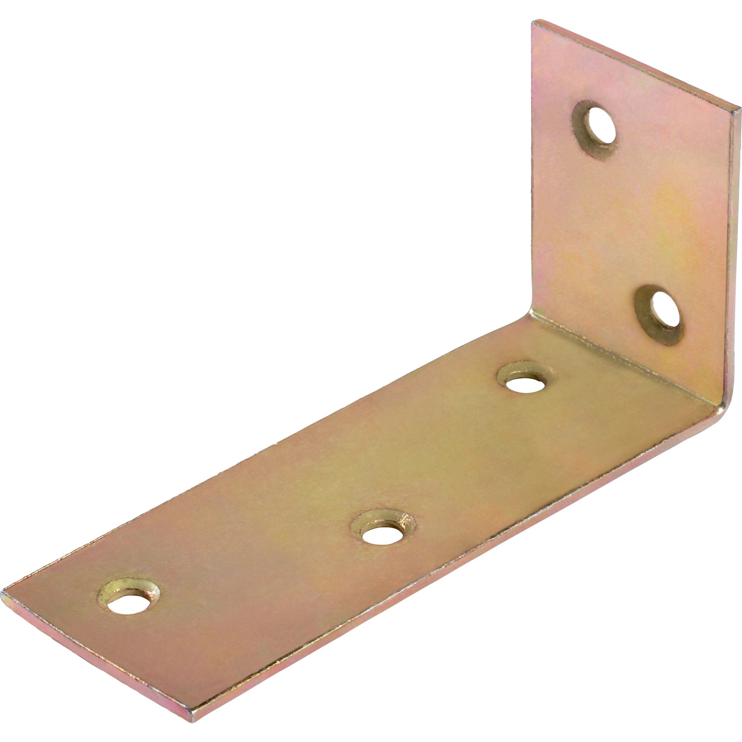 E-shop Konštrukčný uholník žlto pozinkovaný 80 mm x 40 mm x 30 mm