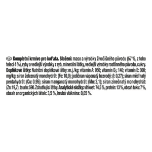 GOURMET Paštéta pre mačiatka Gold Kitten s teľacím mäsom, 85 g