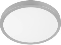 EGLO Stropné LED svietidlo Molay priemer 28 cm strieborné