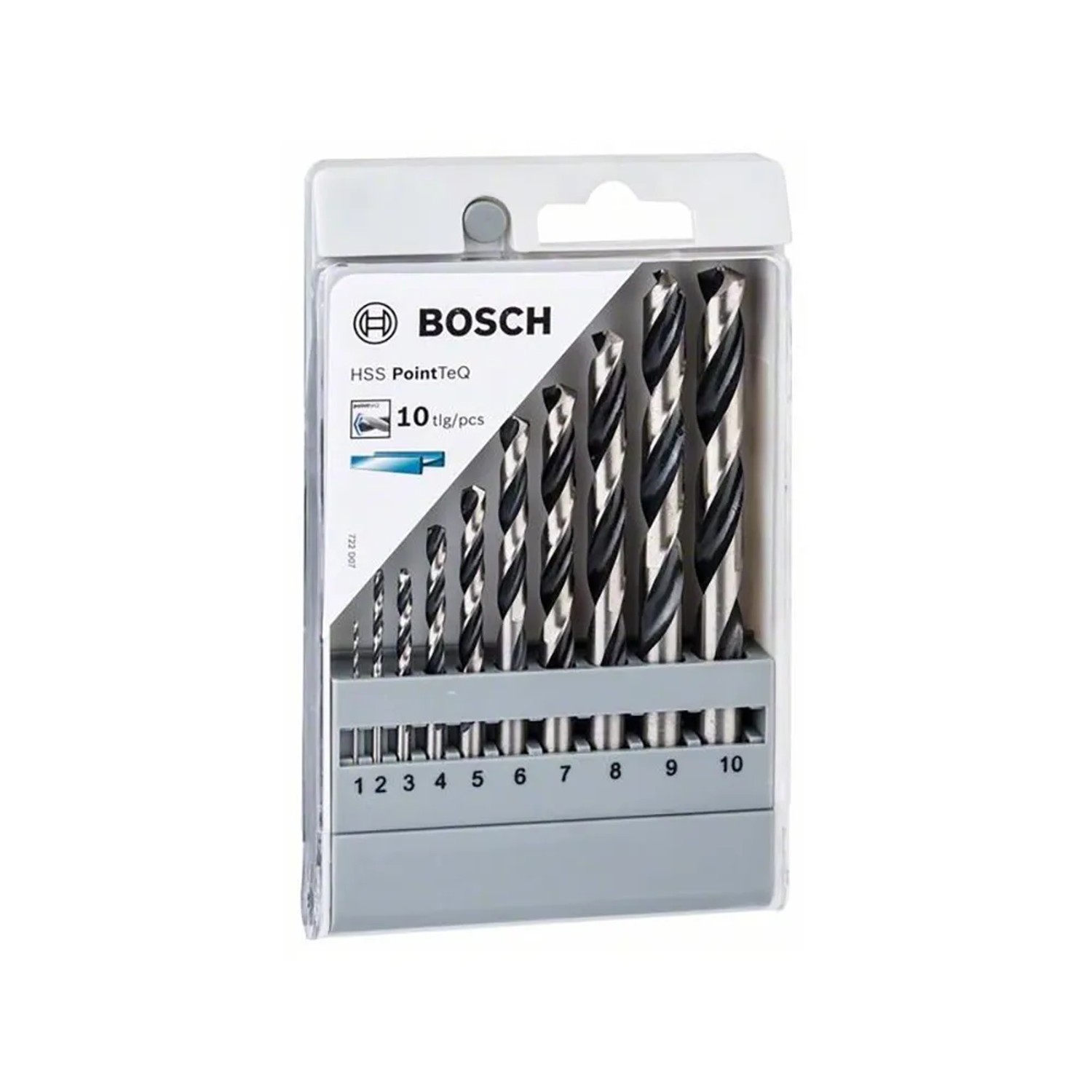 E-shop Bosch Súprava špirálových vrtákov HSS PointTeQ 1-10 mm