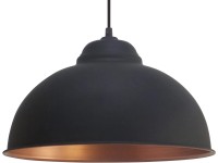 EGLO Závesné svietidlo Truro2 čierna/medená farba