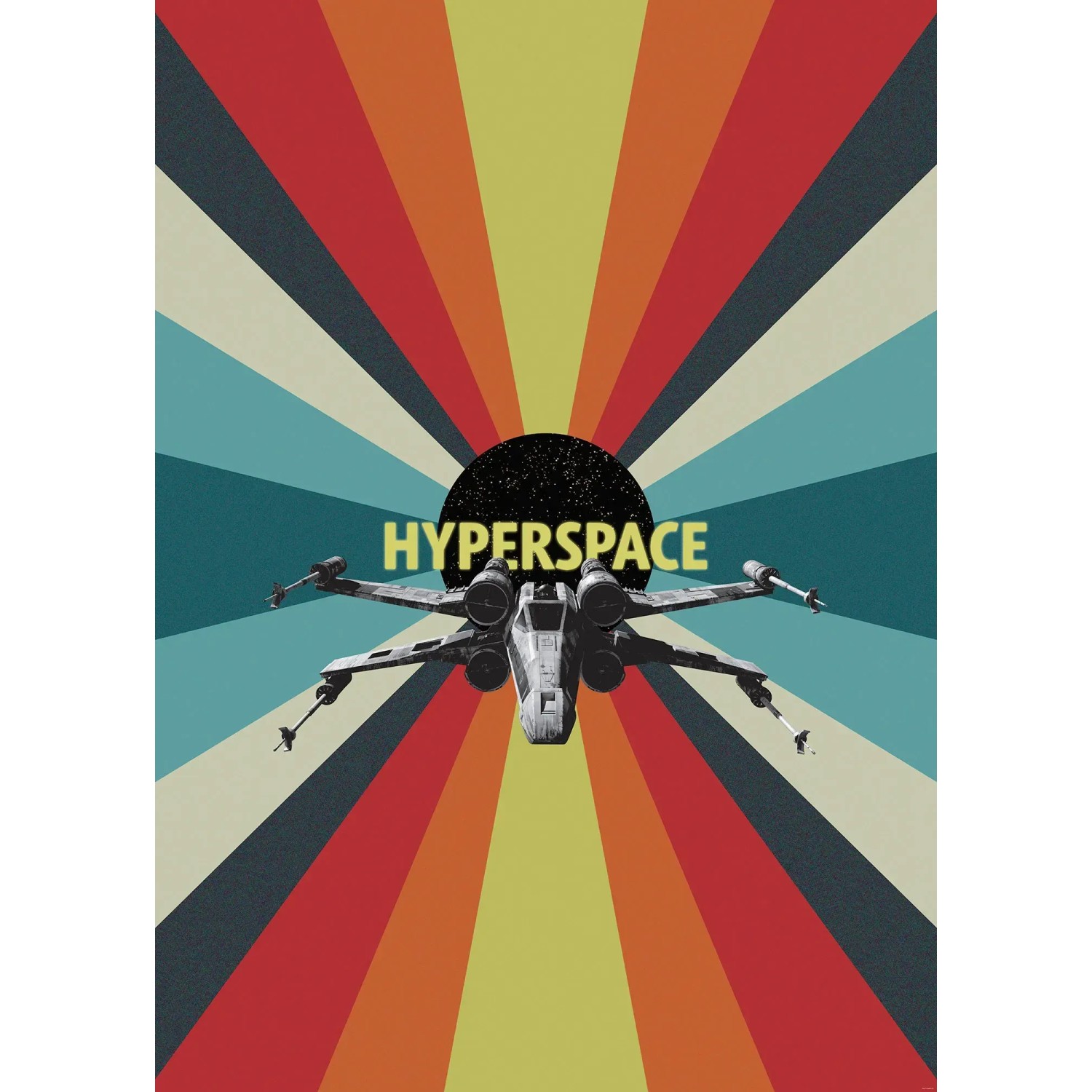 E-shop Komar Vliesová fototapeta Star Wars Hyperspace 200 x 280 cm