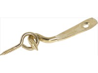 LUX Obrátený háčik priemer 30 mm pomosadzený, 2 ks LUX Obrátený háčik priemer 30 mm pomosadzený, 2 ks