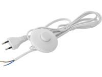 OBI Prívodný kábel s nožným spínačom 2 m biely