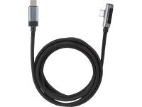 Nabíjací kábel DC-280, 100 W, USB-C/USB-C, čierna, 1,2 m