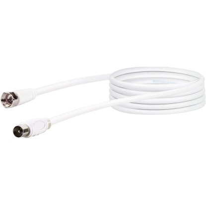 Schwaiger Satelitný pripájací kábel 75 dB 3 m F-konektor/IEC konektor