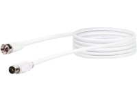 Schwaiger Satelitný pripájací kábel 75 dB 3 m F-konektor/IEC konektor Schwaiger Satelitný pripájací kábel 75 dB 3 m F-konektor/IEC konektor