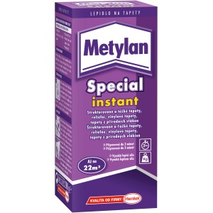 Metylan Special Instant lepidlo na tapety pre ťažké tapety, balenie.
