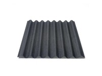Onduline Vlnitá asfaltová doska EASYLINE INTENSE čierna 100 x 76 cm, 0,76 m2