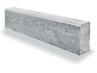 Semmelrock Obrubník rovný 100 x 20 x 10 cm sivá